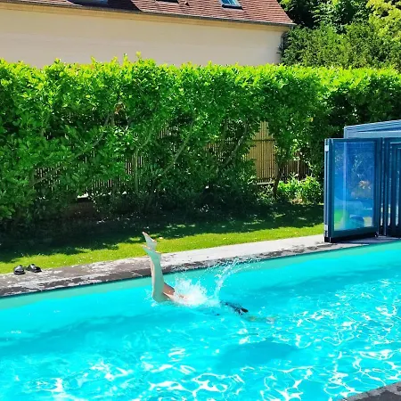 Willa Maison Avec Piscine Chantilly Senlis 6 Personnes *